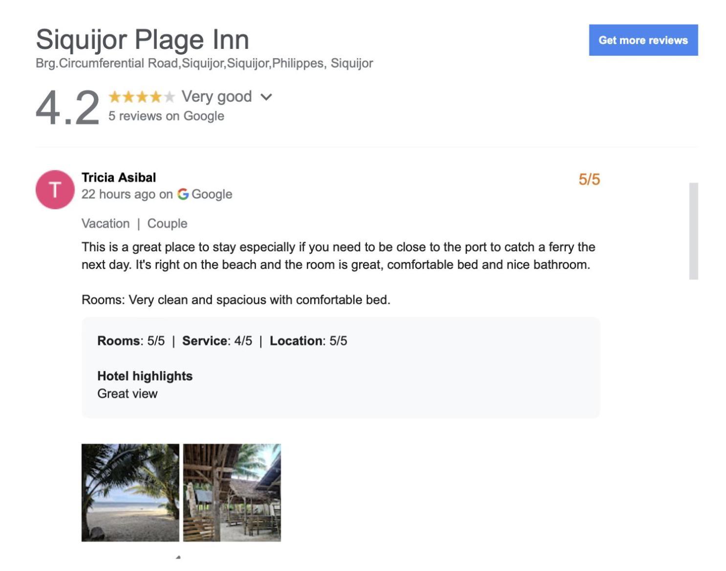 Siquijor Plage Inn Luaran gambar